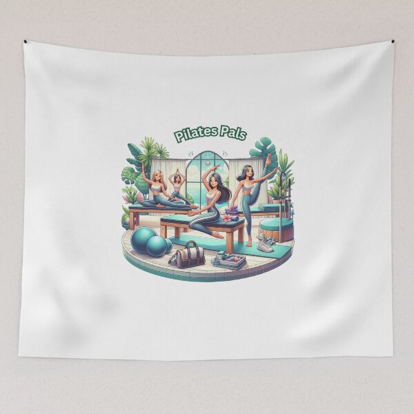 Item preview, Pilates Pals: Wellness and Fitness Journey designed and sold by creativechaster.