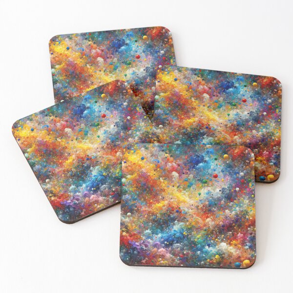 Item preview, Colorful Paint Splatter Texture designed and sold by digital-savant.
