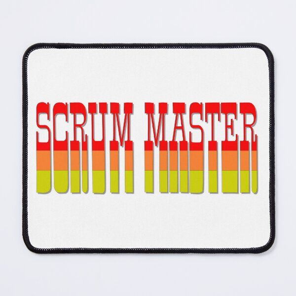 Item preview, Scrum Master Tall Letters designed and sold by benandfreya.