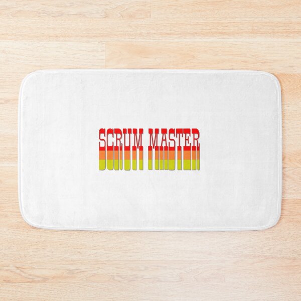 Item preview, Scrum Master Tall Letters designed and sold by benandfreya.