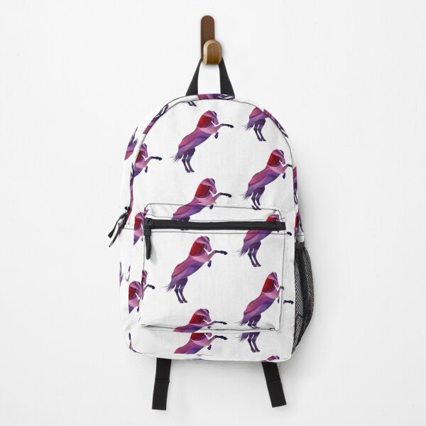 Item preview, Horse rearing in pink and purple, for every equine lover! designed and sold by PICbyFemke.