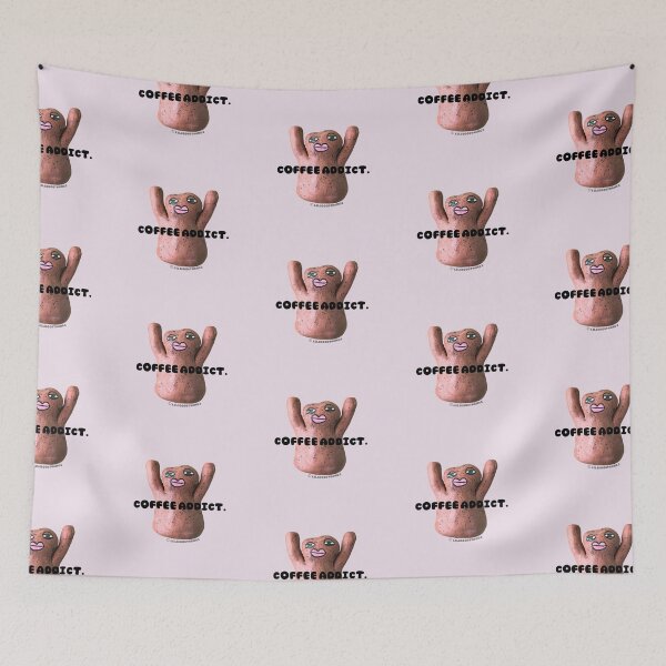Item preview, Coffee addict., Mr. Blob, blob, cute blob, v6 | @lilsboobthangs © designed and sold by lilsboobthangs.