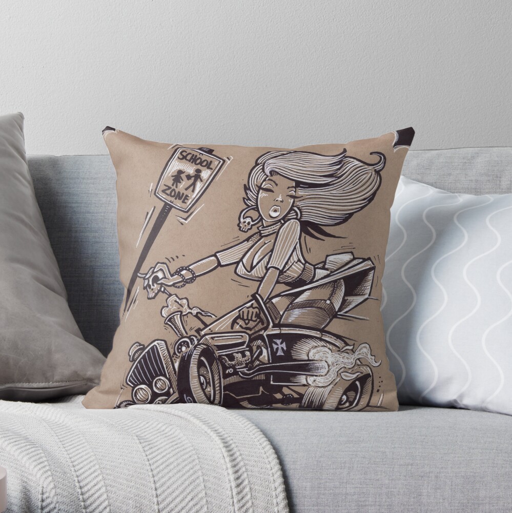 Item preview, Throw Pillow designed and sold by gWebberArts.
