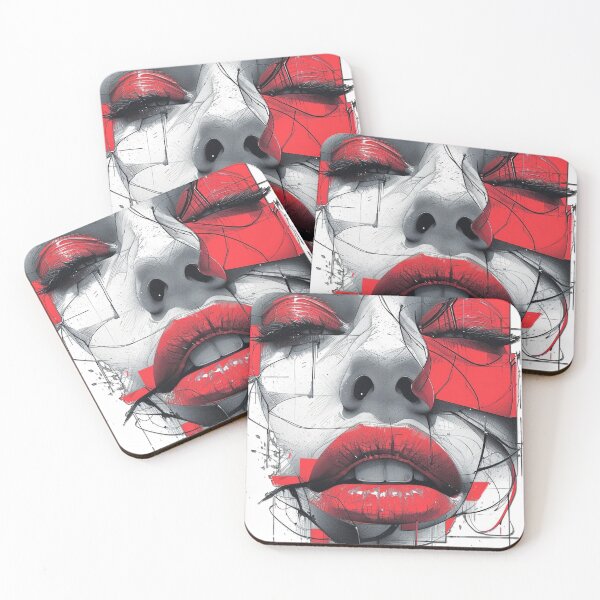 Item preview, Abstract Woman Face Portrait designed and sold by MateLDN.