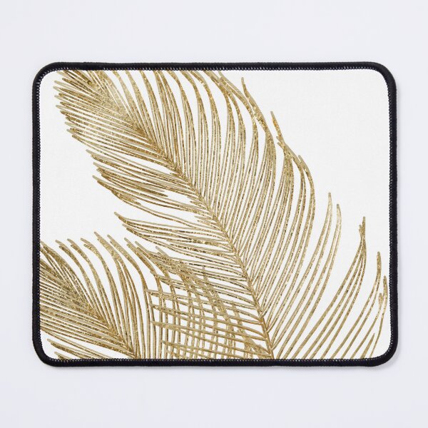 Item preview, Palm Leaves Finesse Line Art with Gold Foil #2 (Photo of Foil Only - Not Reflective) designed and sold by Anita's & Bella's Art.