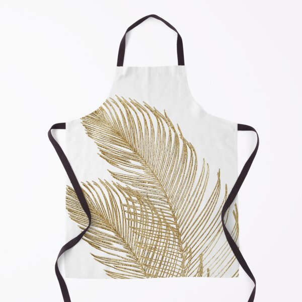 Item preview, Palm Leaves Finesse Line Art with Gold Foil #2 (Photo of Foil Only - Not Reflective) designed and sold by Anita's & Bella's Art.
