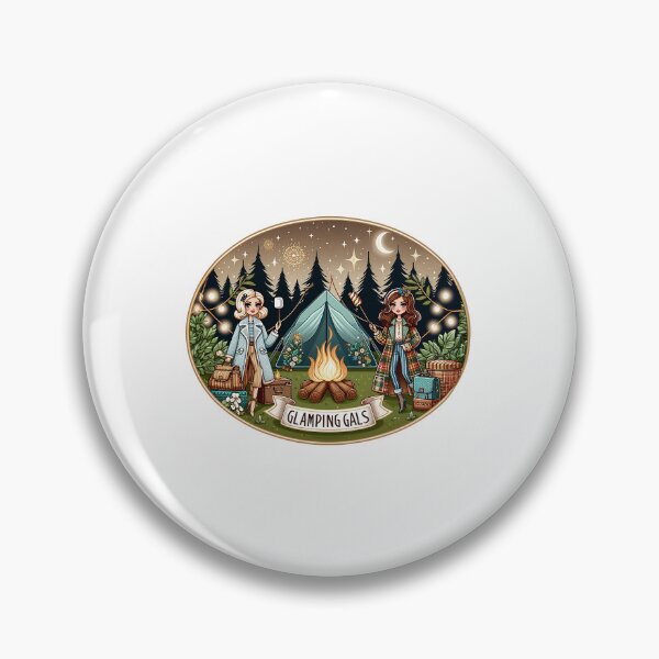 Item preview, Glamping Gals: Chic Outdoor Adventure  designed and sold by creativechaster.