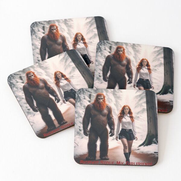 Item preview, Bigfoot Stole My Girlfriend! designed and sold by FatCatStudios.