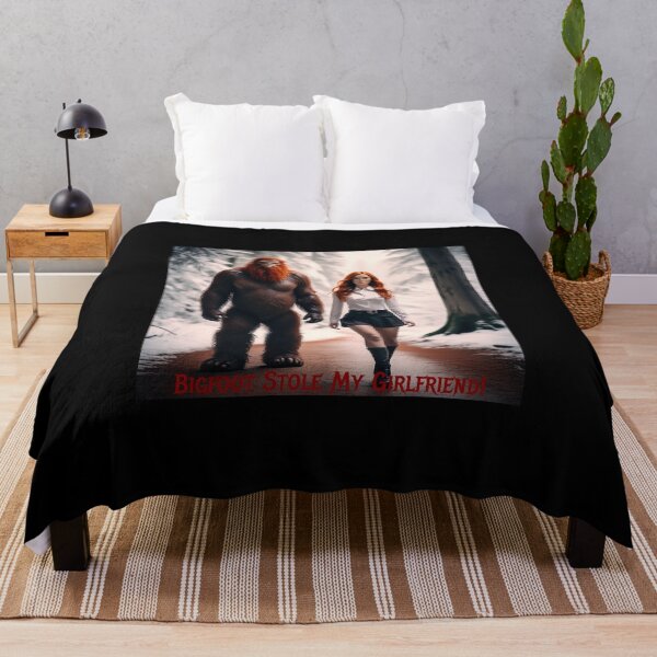 Item preview, Bigfoot Stole My Girlfriend! designed and sold by FatCatStudios.