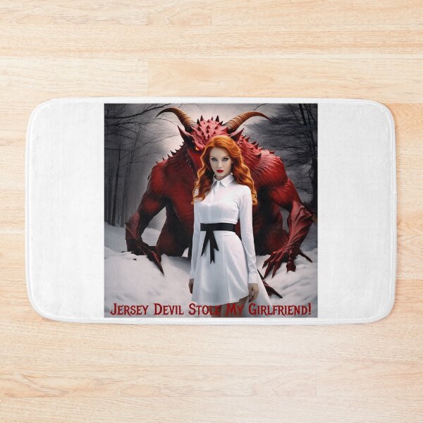 Item preview, Jersey Devil Stole My Girlfriend! designed and sold by FatCatStudios.