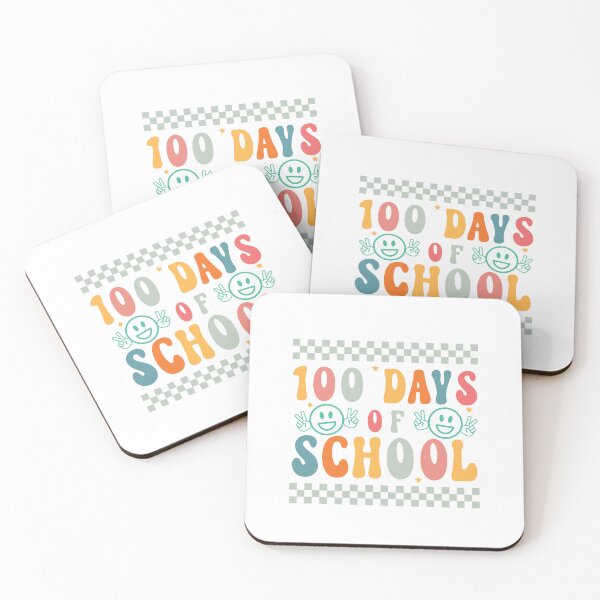 Item preview, 100 Days Of School Retro Smiley Face Design  designed and sold by millionair3.