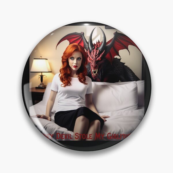 Item preview, Jersey Devil Stole My Girlfriend! designed and sold by FatCatStudios.