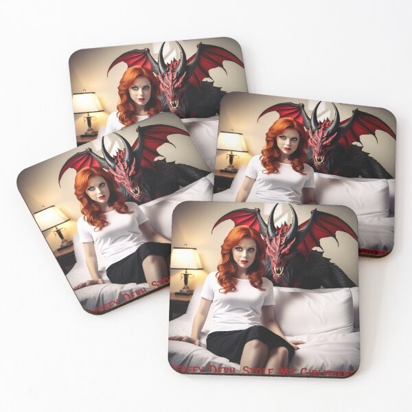 Item preview, Jersey Devil Stole My Girlfriend! designed and sold by FatCatStudios.