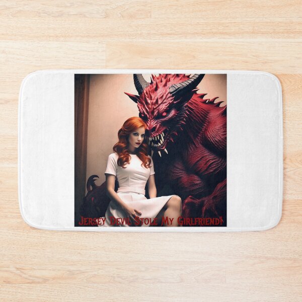 Item preview, Jersey Devil Stole My Girlfriend! designed and sold by FatCatStudios.