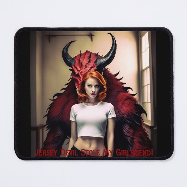 Item preview, Jersey Devil Stole My Girlfriend! designed and sold by FatCatStudios.