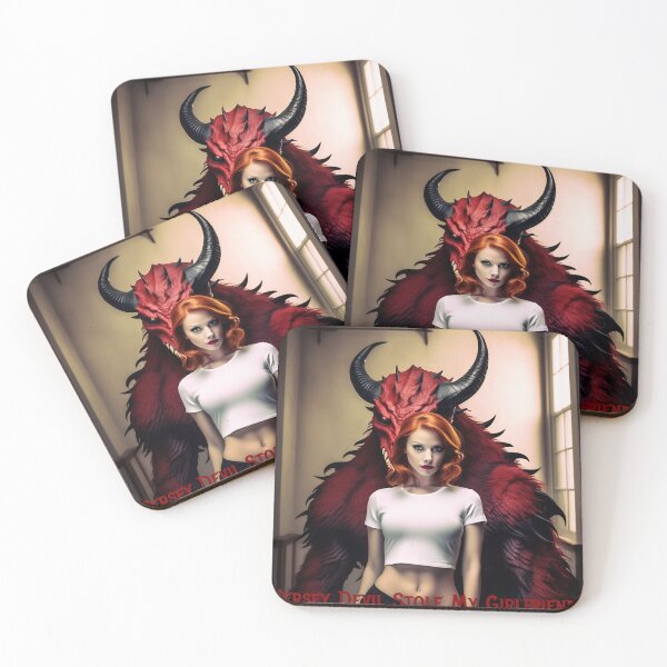 Item preview, Jersey Devil Stole My Girlfriend! designed and sold by FatCatStudios.