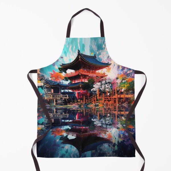 Item preview, Temple Reflections: Watercolor Art designed and sold by BubbleSpy.