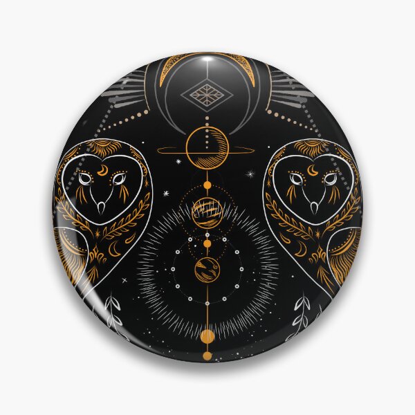 Item preview, Celestial animal Owl designed and sold by MonochromeEcho.