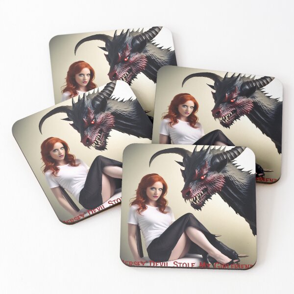 Item preview, Jersey Devil Stole My Girlfriend! designed and sold by FatCatStudios.
