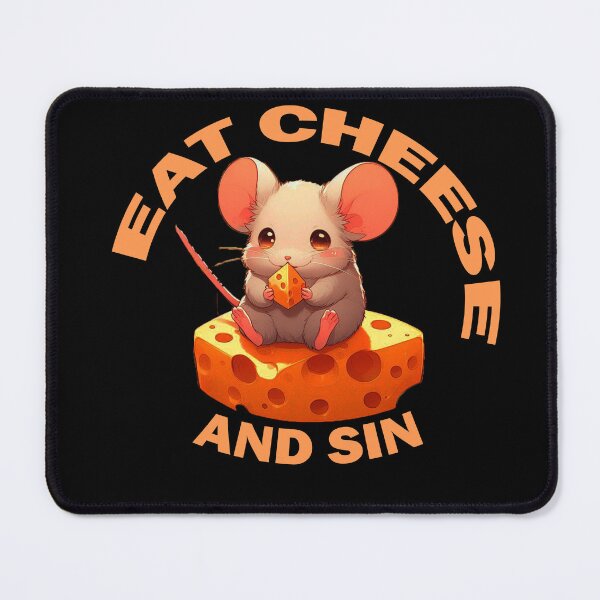 Item preview, Eat Cheese and Sin designed and sold by Echonn.