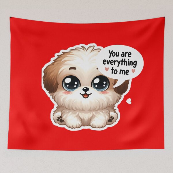 Item preview, Unconditional Love: A Dog's Heartfelt Expression designed and sold by AI-Only Creations.