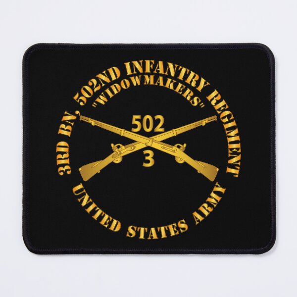 Item preview, Army - 3rd Bn 502nd Infantry Regt - Widowmakers - Infantry Br designed and sold by Military Insignia Products.