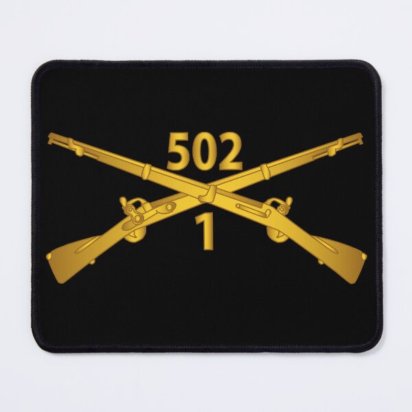 Item preview, Army - 1st Bn 502nd Infantry Regt - Infantry Br wo Txt designed and sold by Military Insignia Products.