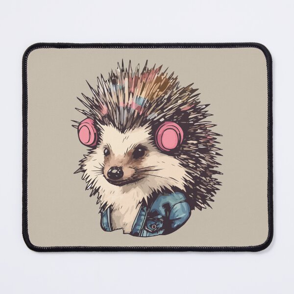 Item preview, Punk Hedgehog designed and sold by Amir Faysal.