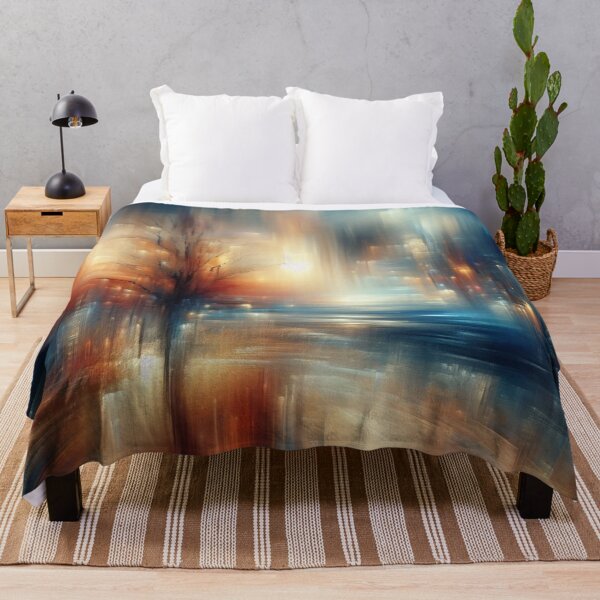 Item preview, Autumn tree in the light of city lights designed and sold by Lyavalio.