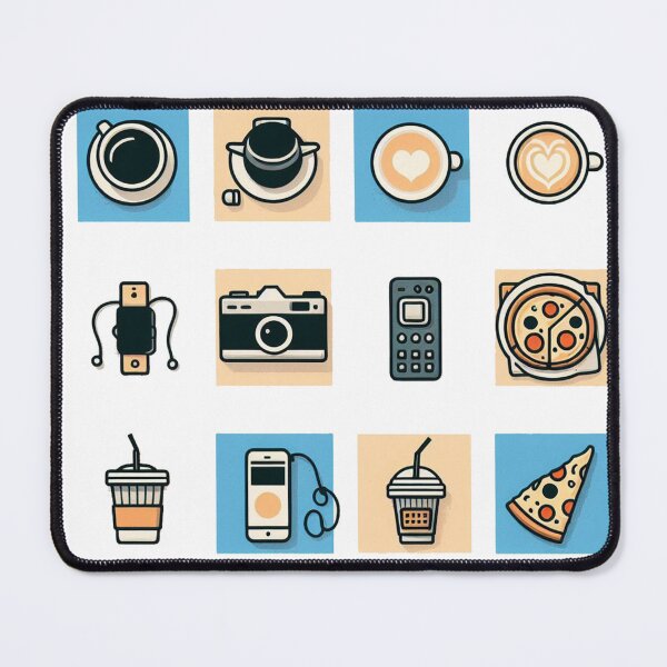 Item preview, Modern Life Icons designed and sold by mYaro.