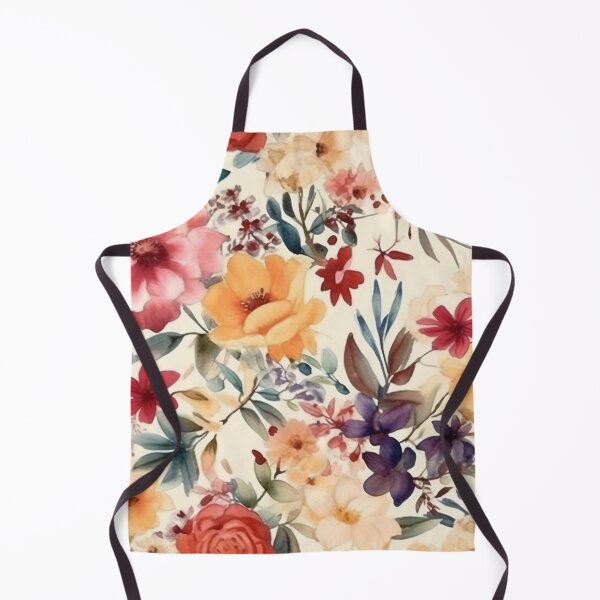 Item preview, Watercolor Wildflowers Pattern designed and sold by GrinGalore.