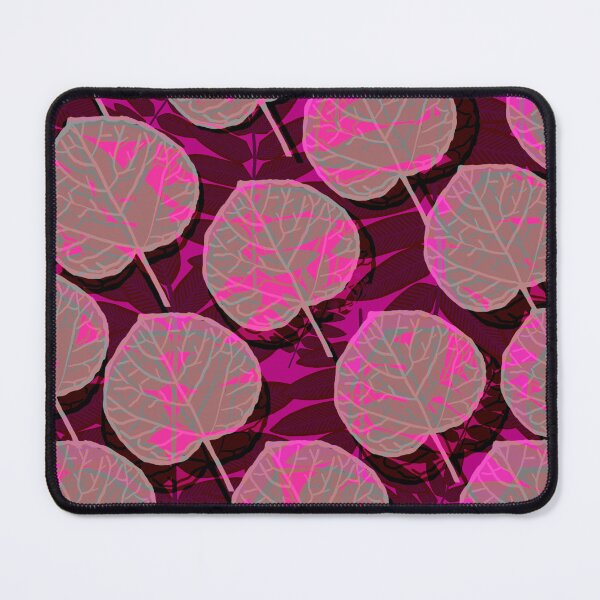 Item preview, Abstract foliage in fuchsia, , light and shadows. designed and sold by Meteryards.