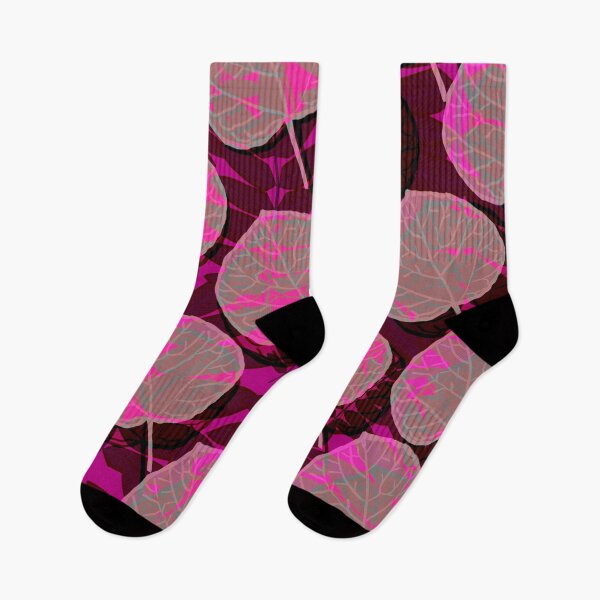 Item preview, Abstract foliage in fuchsia, , light and shadows. designed and sold by Meteryards.