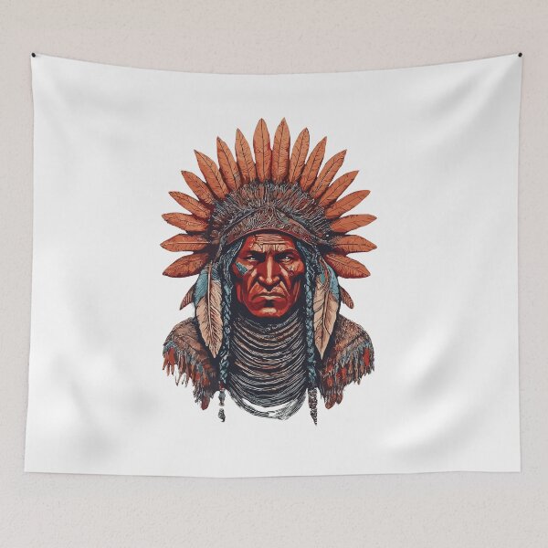 Item preview, Native American Folk Art Design designed and sold by Luxpavo.