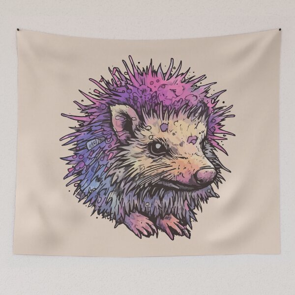 Item preview, Punk Hedgehog designed and sold by Amir Faysal.