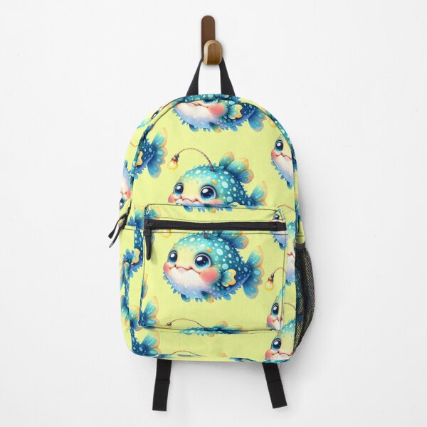 Item preview, Sea Creature, Cartoon Angler Fish designed and sold by digidecalden.