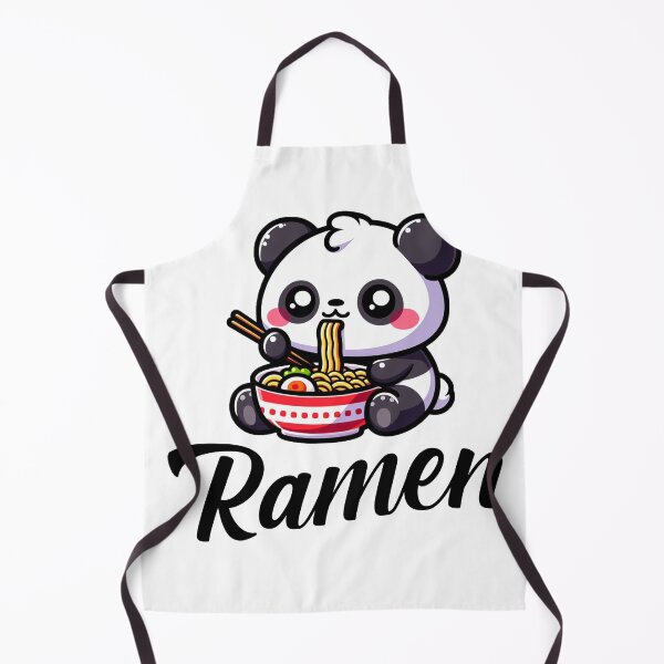 Item preview, Cute Kawai Panda Eating Ramen Design designed and sold by Bilalicia.