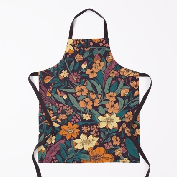 Item preview, Wildflowers Retro Pattern designed and sold by GrinGalore.
