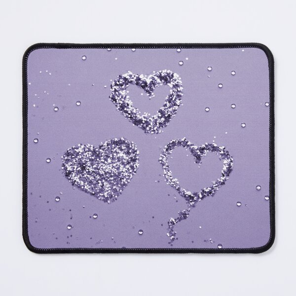 Item preview, Ultra Violet LOVE Glam Hearts #1 (Photo of Glitter Only - Not Reflective) designed and sold by Anita's & Bella's Art.