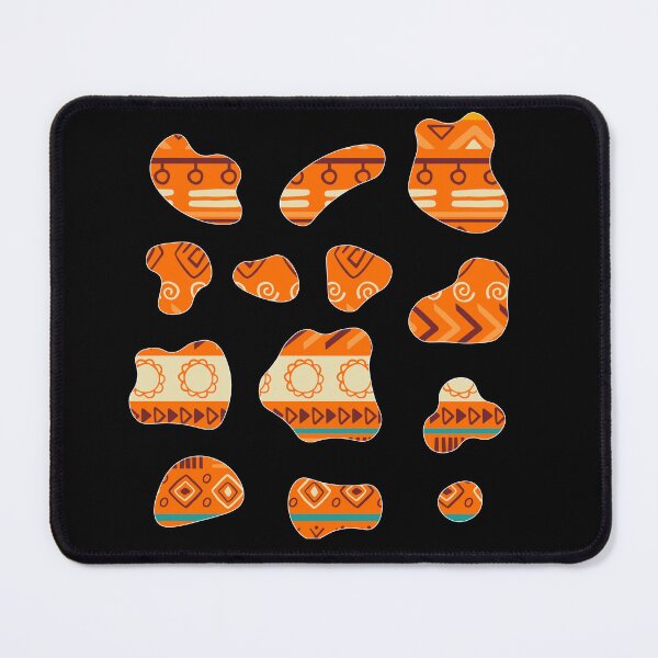 Item preview, Abstract Shapes with African Pattern designed and sold by Logiamerch.