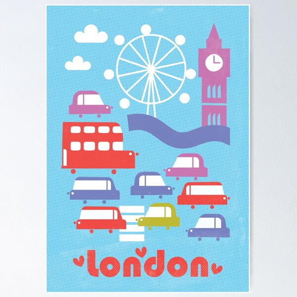Item preview, London designed and sold by artillustrate.