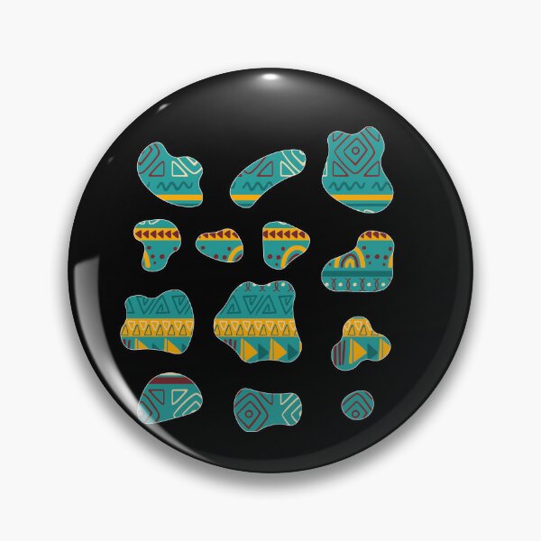 Item preview, Abstract Shapes with African Pattern designed and sold by Logiamerch.