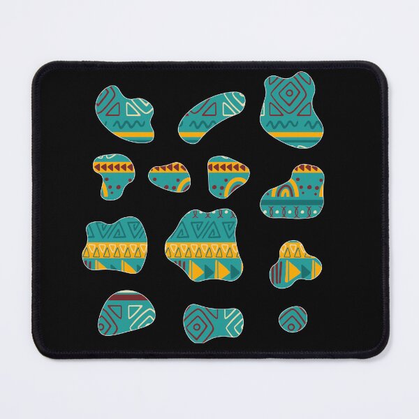 Item preview, Abstract Shapes with African Pattern designed and sold by Logiamerch.