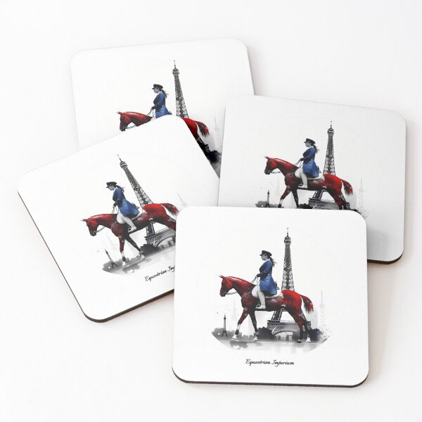 Aperçu de l'œuvre Olympe Championne de dressage - Cheval Paris créée et vendue par EquestrianImperium.