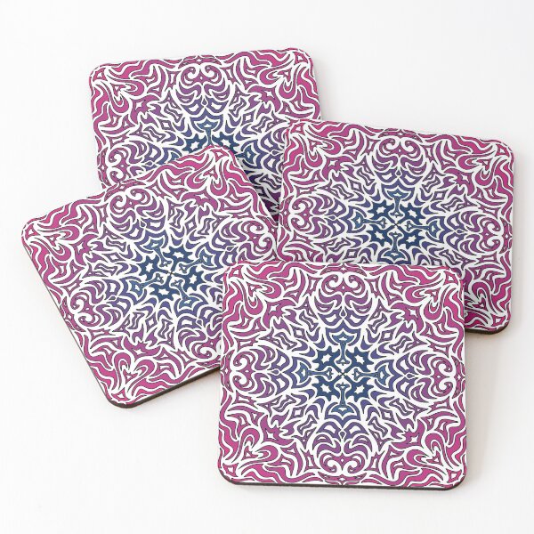 Item preview, Square Mandala (purple gradient) designed and sold by Smetankinaart.