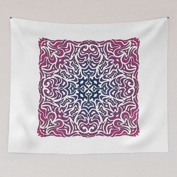 Item preview, Square Mandala (purple gradient) designed and sold by Smetankinaart.