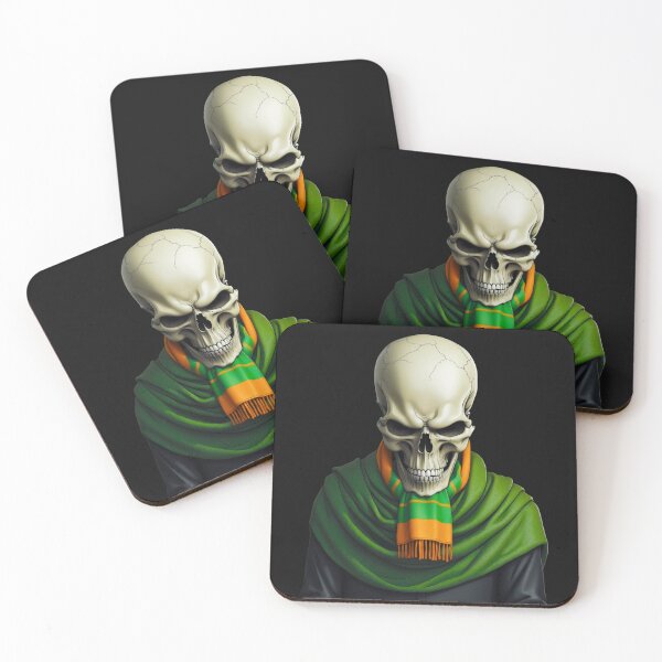 Item preview, Green Brigade Iconic skull designed and sold by canvasriddle.