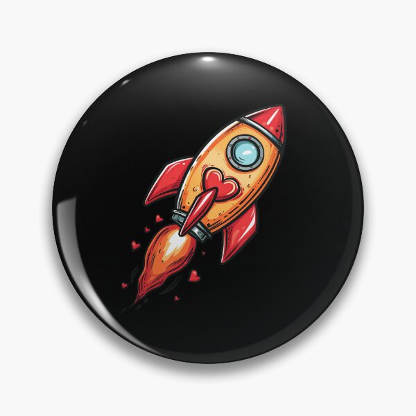 Item preview, Rocket Heart's Ascent designed and sold by MiduImages.