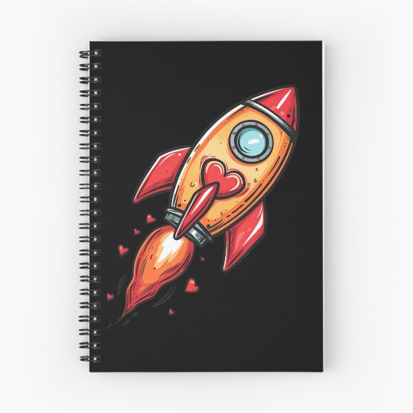 Item preview, Rocket Heart's Ascent designed and sold by MiduImages.