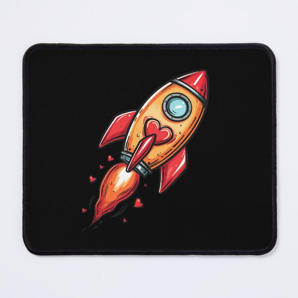 Item preview, Rocket Heart's Ascent designed and sold by MiduImages.